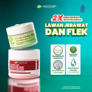 Mako by Seris Duo Moisturizer Kulit Berjerawat & Flek Hitam - Gel Ceramide & Aloe Vera