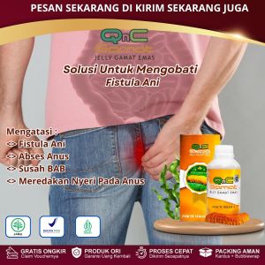 Obat Fistula Ani Obat Benjolan Di Anus Penghilang Benjolan Anus Sakit Saat BAB Dengan QnC Jelly Gamat