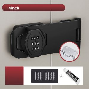 4inch Kunci Kombinasi 3 Digit Tempat Gembok Dengan Password 3 Digit Kunci Gembok Pintu Anti-Theft Meja Lemari Pakaian Pintu