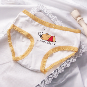 [MY Ready Stock] Student Cute Cartoon Panties/Girl Panties/Underwear/Seluar Dalam Perempuan/Women Lingerie (Bear Series)