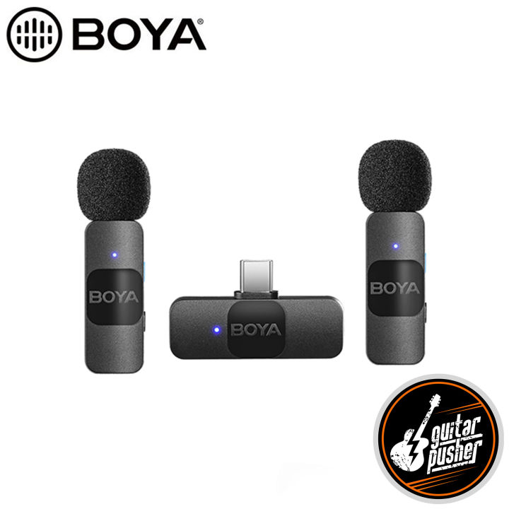 BOYA BY V20 2.4GHz Ultra Compact Dual Wireless Microphone System