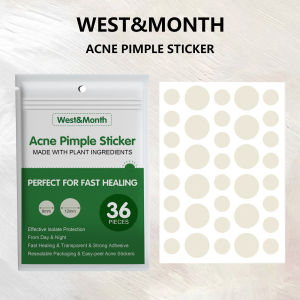 WEST&MONTH Acne Pimple Sticker Hydrocolloid Stickers Removal Acne Facial Skin Care 24pcs