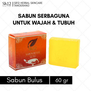 Sabun Bulus SR12 Original Sabun Kulit Glowing Stretchmark Sabun Gatal Eksim Jerawat Punggung Koreng