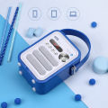 Loa nghe tiếng anh cho bé - Loa nghe mp3/ đài FM - Máy nghe MP3 hỗ trợ bé học tiếng anh - Loa bluetooth nghe nhạc. 