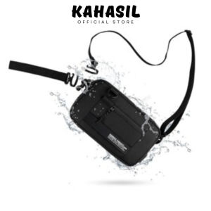 KAHASIL Tas Selempang Sling Bag Pouch Handbag Clutch Pria 3in1 Multifungsi Anti Air KHTS114