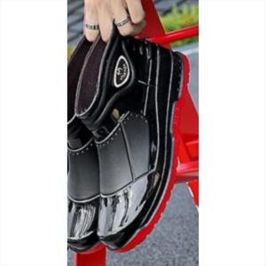 Bisa COD - Sepatu Boot Pria Karet Pendek Motif Garis Mokaya Anti Slip Super Kece Trendy Size 40-44 (845)