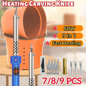 Electric Heating Carving Knife Electric Soldering Iron Heating Knife Hot Hole Cutting Handmade