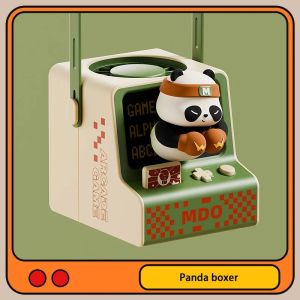 Neck Fan Portable Mini Fan For Students Battery Handheld Fan Rechargeable Small Fan Outdoor Ventilador Cooling USB Game Console Fan Cartoon Cute