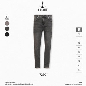 OLD SAILOR Quần dài Osl Slim Premium Jeans - 7246-7248-7250 Bigsize từ 30 - 44 Chất liệu 100% Denim