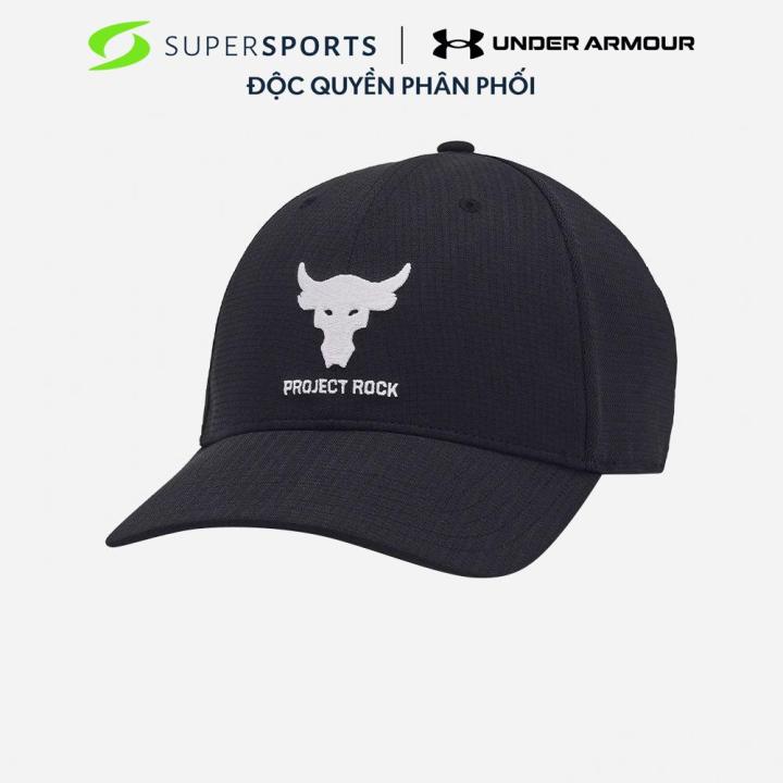 Mũ Lưỡi Trai Nam Under Armour Project Rock Trucker - Đen - 1369815-003