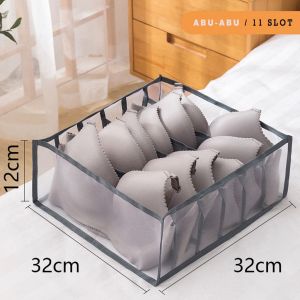 Washable Underware Organizer Tempat Penyimpanan Kaos Kaki Pakaian Dalam 11 Sekat A24