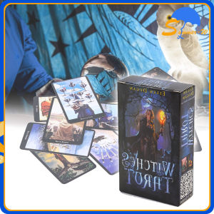 78 Cards Tarot Witch Oracle Cards Sealed Deck Divination Classic Tarot English Version