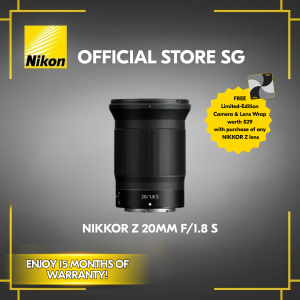 Nikon NIKKOR Z 20MM F/1.8 S