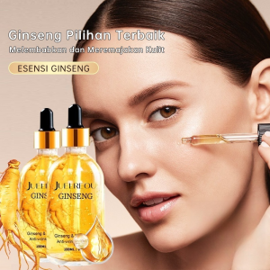 Serum Anti-Wrinkle Ginseng Serum Peptida Emas Ginseng Krim Pelembap Anti-Wrinkle Ginseng Serum Anti-Penuaan Serum Peptida Emas untuk Hidrasi Wajah