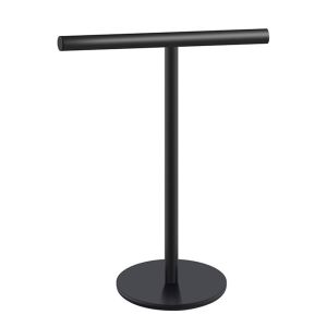 JEHUA T-Shape Bath Towel Stand Stainless Steel Modern Style Bathroom Towel Hanger Paper Towel Holder Space Saving Towel Bar Rack Vanities