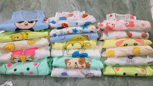 [XẢ KHO ]  BỘ CỘC TAY COTTTON GIẤY CHO BÉ TỪ 3KG TỚI 10KG