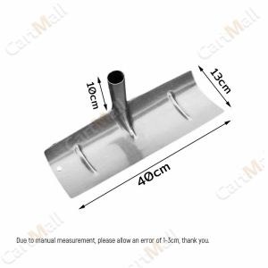 Professional Iron Livestock Manure Scraper Shovel Multifunctional Shovel Head for Farm and Garden