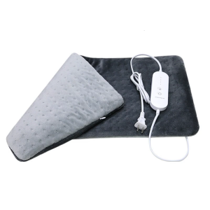 Electric Heated Blanket With 4 Heating Setting Removeable and Machine Washable Cover For Shoulder Back Leg Warming
