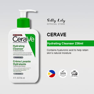 CeraVe Hydrating Cleanser with Ceramides & Hyaluronic Acid Moisturizes Cleanses Facial Cleanser For Dry To Normal Skin Gentle 236ml