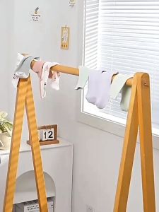 OHHDEER 8 Clips Cute Cloud Baby Clothes Socks Hanger Children Kids Underwear Plastic Drying Rack Towel Hanger 萌趣卡通云朵袜子夹架