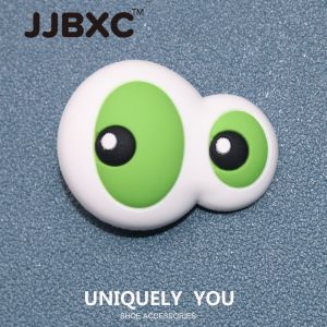 Phụ kiện giày JJBXC Charm khóa giày chéo phụ kiện giày vui nhộn biểu cảm DIY phụ kiện giày thời trang