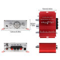 Mini Amplifier Speaker 2 Channel 20W Hi-Fi Stereo Amplifier. 