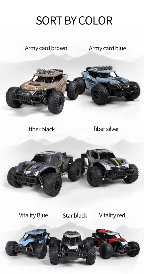 RC Cars High Speed Remote Control Car with 720P HD FPV Camera 1/16