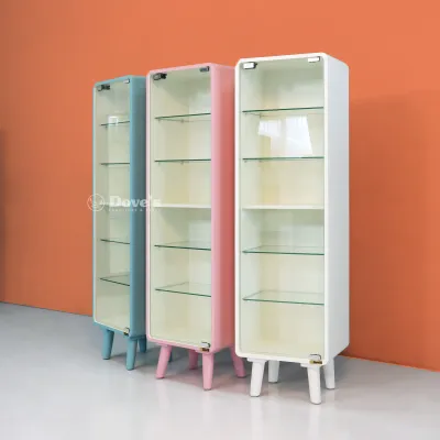 Kabinet Kaca - RS 044 - Rak Kaca - Rak Pajangan - Rak Koleksi - Doves Furniture - FREE ONGKIR KOTA JAWA & BALI