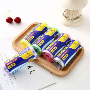 YESPERY Locaupin บ้านถุงตาข่ายใส่ของทําความสะอาดสํานักงานถุงขยะ (30Pcs ม้วน)