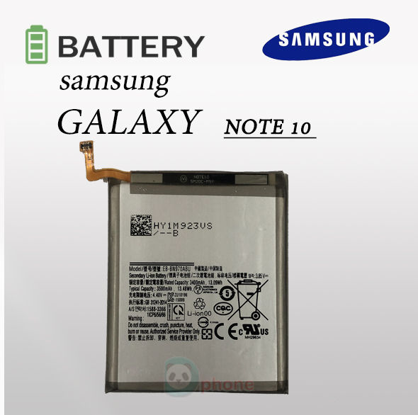 Samsung Original EB-BN970ABU แบตเตอรี่สำหรับ Samsung Galaxy Note 10 Note X Note10 ของแท้เปลี่ยนแบตเตอรี่ 3500mAhแบตเตอรี่ Samsung Original EB-BN970ABU สำหรับ Samsung Note10 หมายเหตุ 10 5G ของแท้แบตเตอรี่ 3500mAh Note10 5G