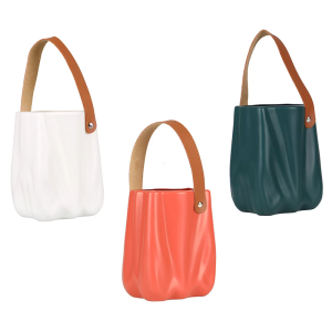 การจัดเรียงดอกไม้สร้างสรรค์แจกันตกแต่งแจกันดอกไม้ถุงพลาสติกหนาลายดอกไม้ที่สง่างามสำหรับการแสดงดอกไม้ประดับที่บ้าน