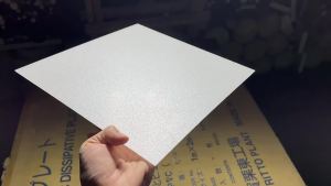 Anti-glar Opal Frosted Cast Milky Double-sizes High Transmittance Diffuser Sheet For Led Panel Light Cover Replacement