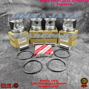 PISTON SEHER + RING SEHER KOMPLIT STD TOYOTA HILUX 2KD 2.5 2500CC 1SET