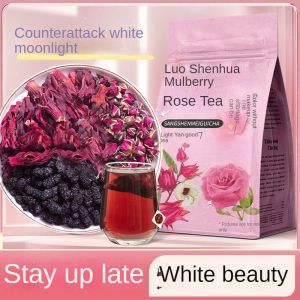洛神花玫瑰桑葚茶Hibiscus Tea Rose Mulberry Tea养颜内调Beauty Skincare 养生茶包Healthy Flower Bag女神茶Women Tea