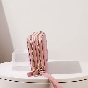 《HOT》 Dom Panjang Wanita Baru Beg efon Bimbit Zip Ganda Klip Wang Rivet Pelajar Beg Klac Berkapasiti Besar Dom Duit Syiling Lembut