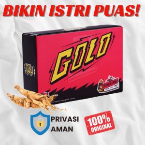 GOLO Ginseng Vitalitas Pria Multi-Pak 5 Sachet PRIVASI AMAN - Kemasan Box