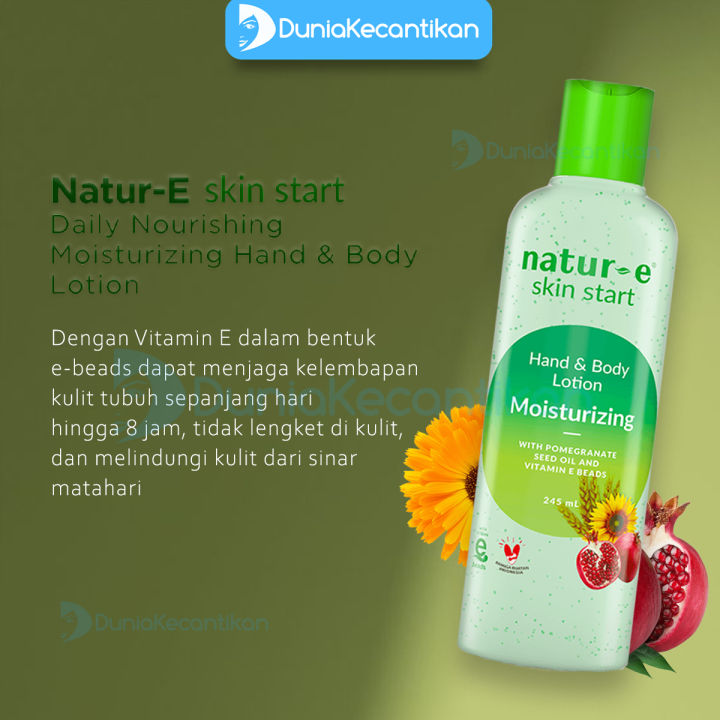 Natur-E Skin Start Hand & Body Lotion Moisturizing Hand Body Nature