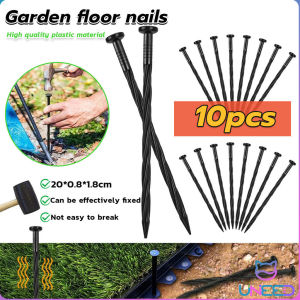 Need 10pcs Black Plastic Grass-Proof Cloth Nails for Gardening and Horticulture Orcharding Ground Nails