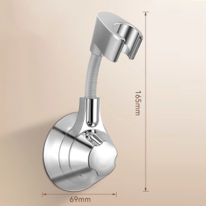 Gantungan Shower Adjustable 360° Universal Shower Holder Tempel Tanpa Meninju Penyangga Shower