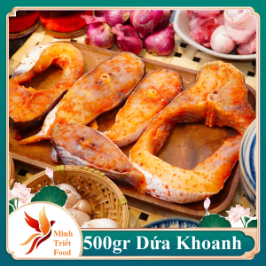 500gr Khô Cá Dứa Cắt Khoanh Tẩm Vị Thơm Ngon Vừa Ăn Chiên Giòn Kho Keo Đều Ngon- ĐẶC SẢN MINH TRIẾT