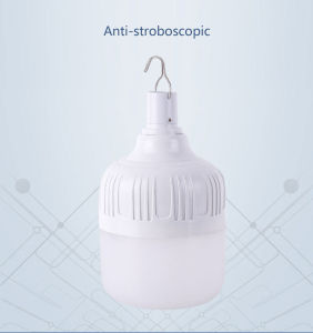 HUIESON หลอด LED ไฟตุ้ม หลอดไฟไร้สาย ชาร์ทได้ Outdoor Lighting LED หลอดไฟแบบพกพา ไฟแคมปิ้ง เดินป่า หลอดไฟ Led ไร้สาย ไฟตั้งแคมป์ฉุกเฉินกลางแจ้ง ชาร์จ USB ประหยัดพลังงาน