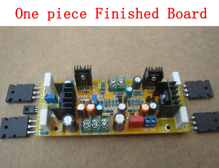 One Piece KRELL KSA50 Class A 50W Power Amplifier TTC5200+TTA1943