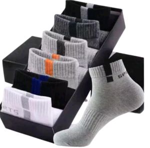 6 Pasang Kaos Kaki Olahraga Pendek Tebal / Kaos Kaki Sport Pria Wanita Dewasa Terbaru Berkualitas Bagus