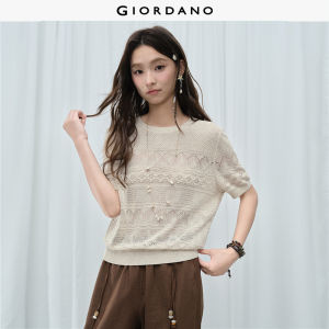 Giordano Women Women Hollow Out Knitwear Free Shipping 18356107