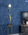 Supermax Wallpaper  grey Checkered 5D Triangle Design Quality Self Adhesive Waterproof PVC Wall Sticker Decor Decoration Paper Design For Closet Cabinet Door Table Furniture Home Office Living Room Bedroom Toilet Bathroom Restaurant Background. 