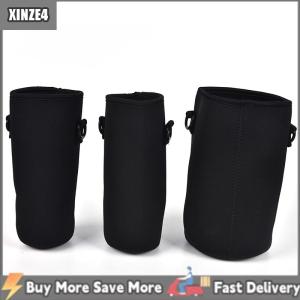 [COD] XINZE4 1X Neoprene chai nước tàu sân bay cách điện cup Bìa Bag chủ Pouch với dây đeo