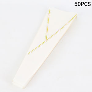 [Habilulu] 50pcs Single Rose Sleeves Flower Wrapping Bag Bouquet Packaging Bags Clear Cellophane Floral Wrappers For Valentines Day