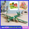 Đồ Chơi Xếp Hình Ngôi Nhà , Máy Bay 3D Bằng Bìa Xốp Cho Bé - Bộ Mô hình 3D Bằng Xốp Giấy Tự Lắp Ráp Giúp Bé Phát Triển Tư Duy. 