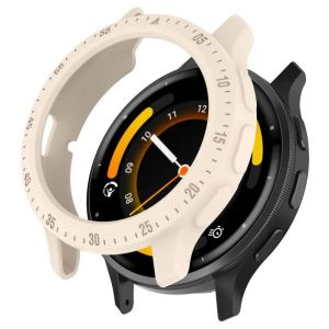 สำหรับ Garmin Venu 3 3S เกราะหรูหราครึ่งห่อเปลือกกลวงป้องกันรอยขีดข่วนที่ป้องกันนาฬิกา