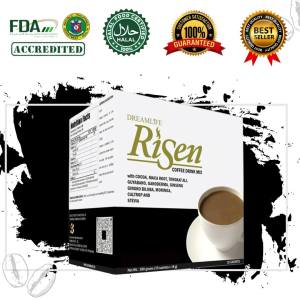 1 Box Risen Coffee by Dreamlife/Organic Coffee 10 sachets